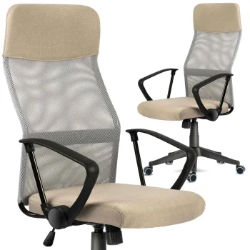 Sofotel Sydney Office Chair with Micro-mesh, Beige