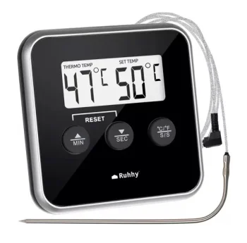 Kitchen Thermometer with Probe Ruhhy 19155