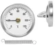 Clamp-on Dial Pipe Thermometer T8122, 0-120°C