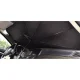 Xtrobb 00023771 Car Windshield Sunshade Umbrella, 132x76 cm, Black/Silver