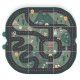 Nukido Nk-408 2-in-1 Toy Box and Play Mat, Green