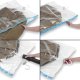 Hanging Vacuum Clothing Storage Bag Hanger Case with Hook, 70x105 cm