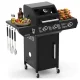 Kaminer Varen Black 3.0 Gas Barbecue 2+1 10kW