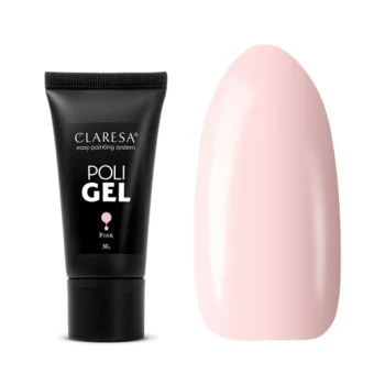 Claresa Poly Gel Pink Nail Extension Gel 30 g