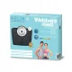Eldom Webber Mechanical Bathroom Scale with BMI Function, 180kg, Black