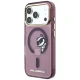 Karl Lagerfeld Peekaboo Logo MagSafe Case for iPhone 18 Pro / 17 Pro, Burgundy