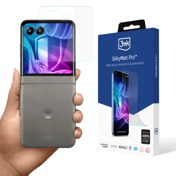 3mk SilkyMatt Pro Matte Screen Protector Film for Motorola Razr 70