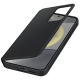 Samsung Galaxy S24 (SM-S921) Smart Clear View Cover with Display, Black (EF-ZS921CBEGWW)