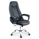 Sofotel Ergonomic Office Chair with Quilted Eco-Leather