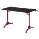 NanoRS RS163 RGB LED Gaming Desk, Black