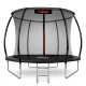 Neo-Sport NS-08C231 Garden Trampoline with Inner Net 252 cm, Black