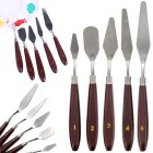 Palette Knife Set for Artists, 5 Piece Painting Knives for Oil & Acrylic
