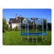 Neo-Sport Garden Trampoline 183 cm (6ft) with Outer Net and Ladder