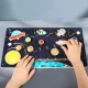 Bakalu Wooden Solar System Maze Montessori Planets