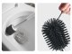 Piekarināma Silikona Tualetes Birste, Balts/Pelēks | Silicone Toilet Brush