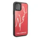 Karl Lagerfeld iPhone 11 Pro Max Case Signature Glitter, Red