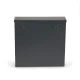 Modernhome HPB932-33 Mailbox with Newspaper Holder, Anthracite