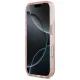 Guess IML Gradient Triangle Logo MagSafe Case for iPhone 17 Pro, Pink