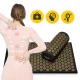 4FIZJO Acupressure Mat with Pillow Classic, Black/Gold