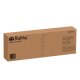 Ruhhy 26639 Telescopic Corner Bathroom Shelf, 240-310 cm, White