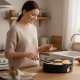 KADEN 1500W Electric Crepe Maker and Pancake Griddle with Reversible Non-Stick Plate