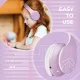 PowerLocus P2 Kids Wireless Headphones, Purple/White