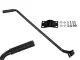 Metal Push Handle for Kids Bike Training, Black