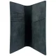 Nimmy Raptor Tiger Passport Wallet Case Dark Gray