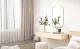 Leobert Large Oval Wall Mirror 100x50 cm, Gold Frame