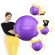 4FIZJO mankštos ir reabilitacijos kamuolys Reh Ball 85 cm su pompa, violetinis