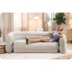Intex 66571 Inflatable Sofa Bed, Velour, 229x109x81 cm