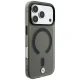 BMW Sign Frosted IML & Metal Logo MagSafe Case for iPhone 18 Pro Max / 17 Pro Max - Gray