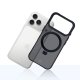 3mk Smoke Case Mag&Stand for iPhone 17 Pro Max, Black