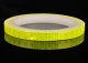 Reflective tape for bike 1cm x 8m, yellow