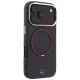 Mercedes Ring Stand Iconic Logo MagSafe Case for iPhone 18 Pro / 17 Pro, Burgundy