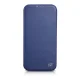 iCarer Leather Folio Case for iPhone 14 Plus with MagSafe, Blue