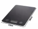 Electronic Kitchen Scale with LCD Display, Glass Surface, 5kg/1g