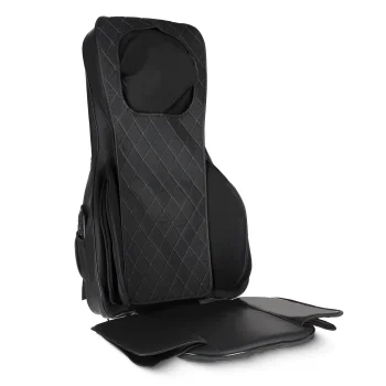 4FIZJO Shiatsu Back Massager Chair Pad with Heat and Compression