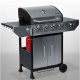 Berdsen Bd-896 Gas Grill with Cast Iron Grate and Lid, 4+1 Burners