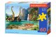 CASTORLAND Jigsaw Puzzle \"Dinosaur world\" for Children, 60 pieces