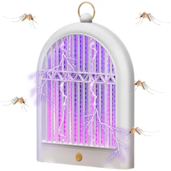 Electric UV LED Insect Killer Lamp for Mosquitoes and Flies, 2 Modes, USB