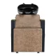 Gabbiano Modena Old Leather Hair Salon Washbasin, Brown