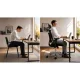 Sofotel Talin Ergonomic Mesh Office Chair, Black