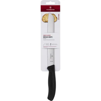 Victorinox Swiss Classic Bread Knife, 21 cm, Black
