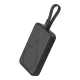Baseus Magnetic Mini MagSafe 10000mAh 20W powerbank with built-in Lightning cable - black + Baseus Simple Series USB-C...