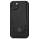 Mercedes Leather Urban iPhone 14 Plus Genuine Leather Hardcase, Black