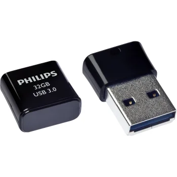 Philips Pico Edition 32GB USB 3.0 Flash Drive, Black
