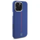 Mercedes iPhone 16 Pro Max Case Silicone Red Stripe MagSafe, Navy Blue