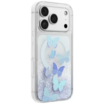 Uniq Coehl Aria Magnetic Case for iPhone 18 Pro / 17 Pro, Blue