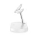 Tech-Protect A12 3in1 MagSafe Inductive Charger Smartphone/Headphones/Smartwatch - White